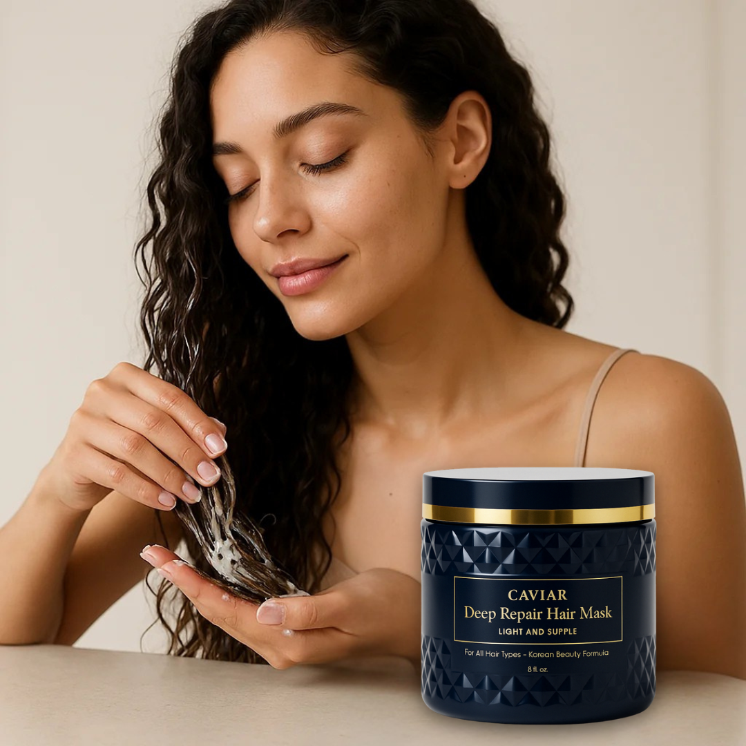 Korean Caviar Hair Mask – Deep Repair (16.9 fl.oz.)