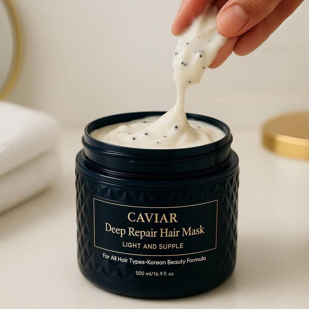 Korean Caviar Hair Mask – Deep Repair (16.9 fl.oz.)