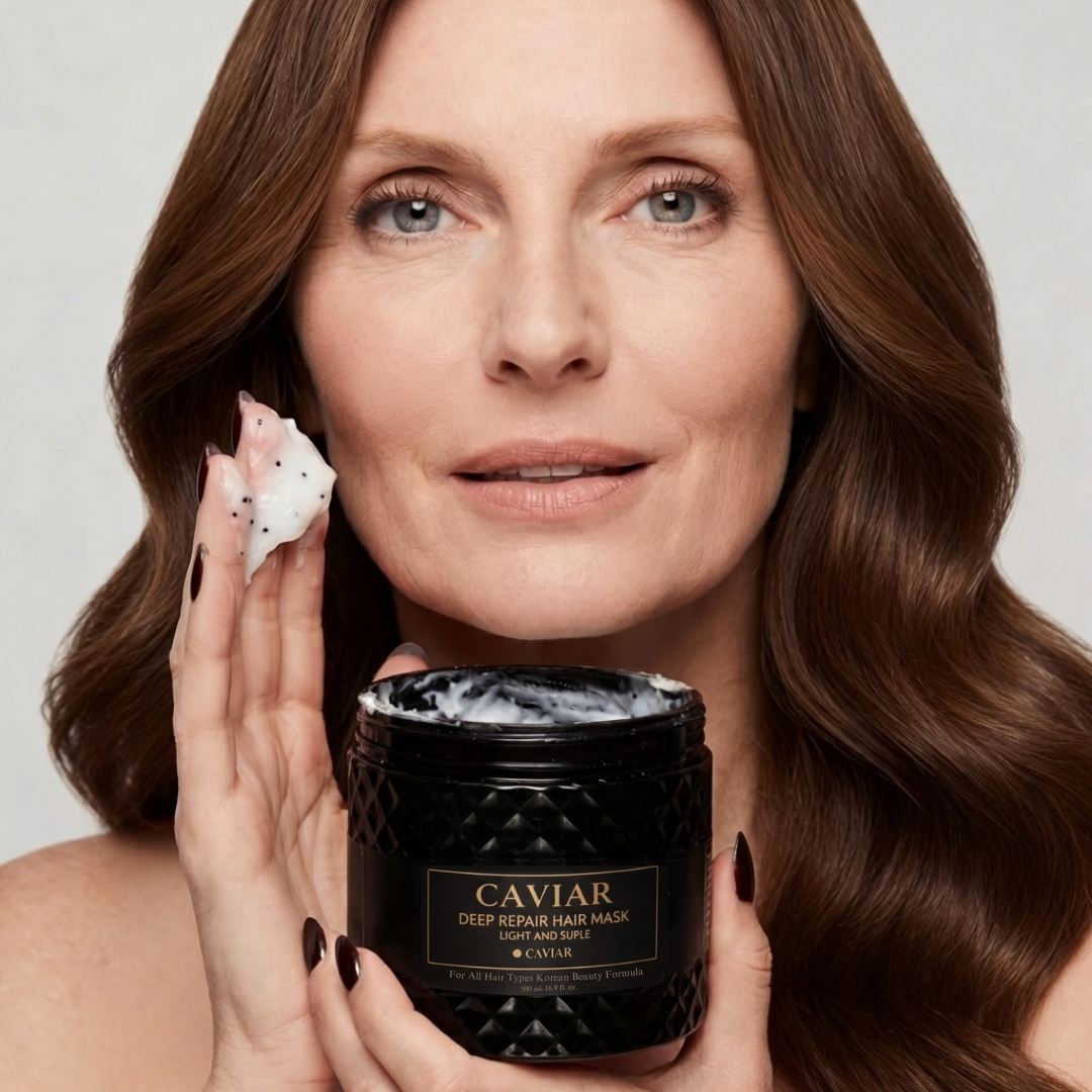 Korean Caviar Hair Mask – Deep Repair (16.9-fl.oz. / 500ml)