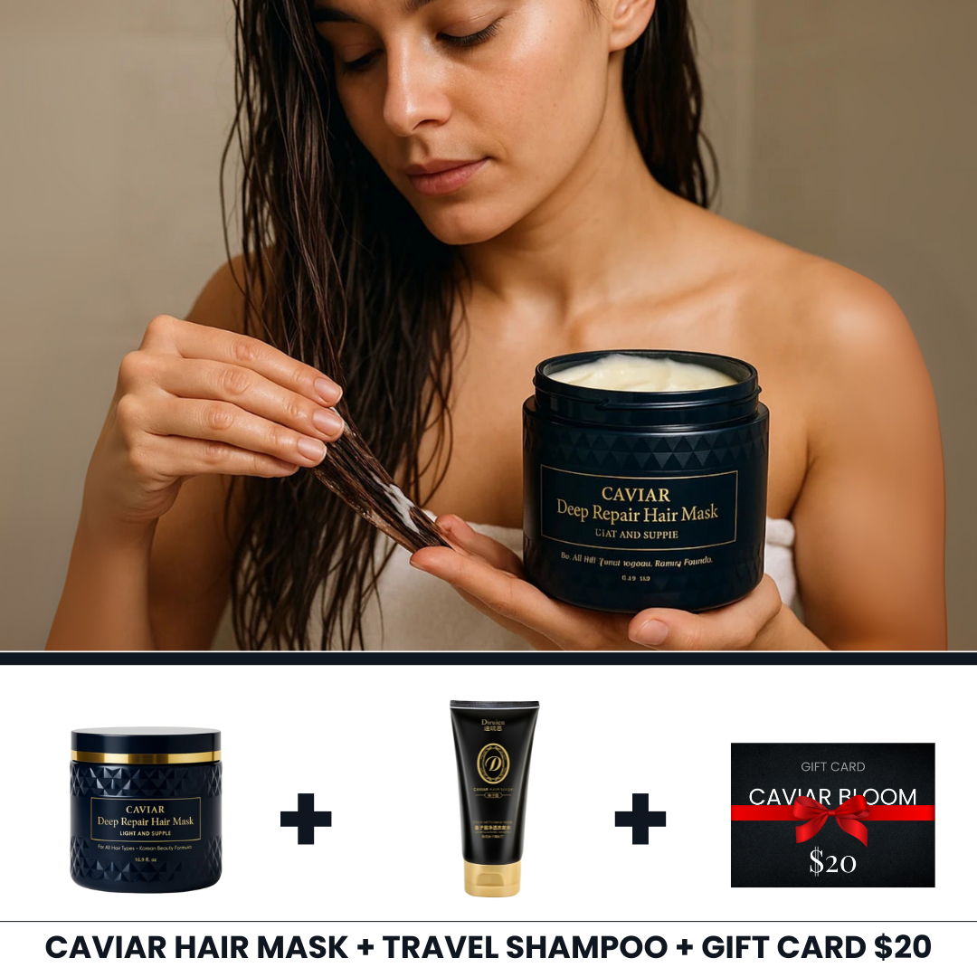 Korean Caviar Hair Mask – Deep Repair (16.9 fl.oz.)