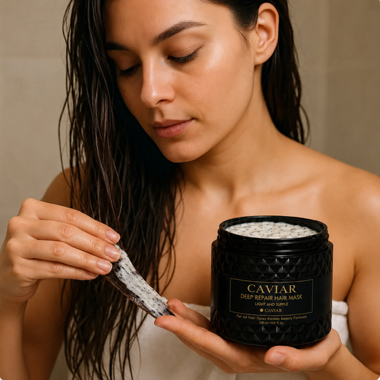 Korean Caviar Hair Mask – Deep Repair (16.9 fl.oz. / 500ml)