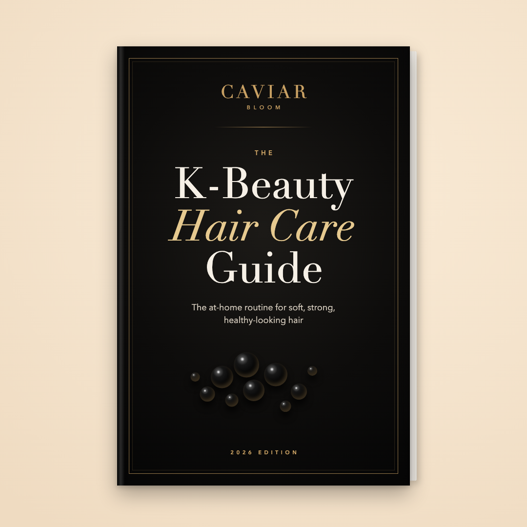 Caviar Bloom K-Beauty Hair Care Guide ebook, 2026 edition